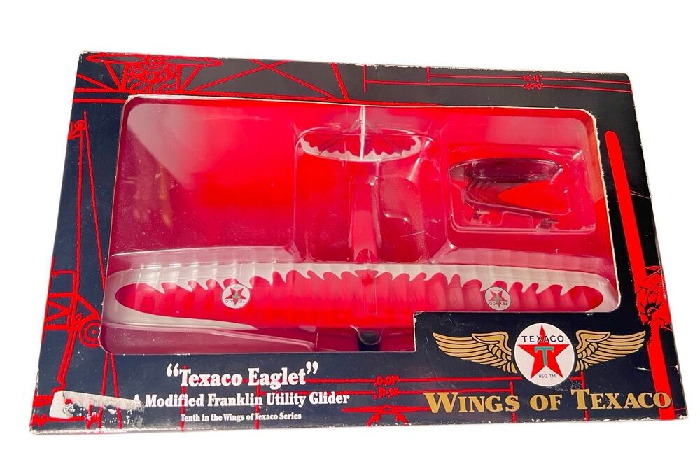 Wings of Texaco Ertl 10 Series Airplane Texaco Eaglet Franklin UtilityGlider New